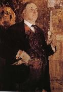Nikolay Fechin Portrait of Buerlinc painting